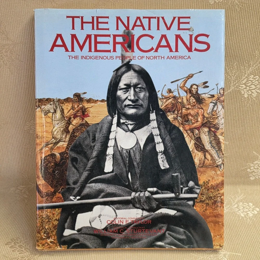 The Native Americans Indigenous People North America Colin Taylor Hardcover Book